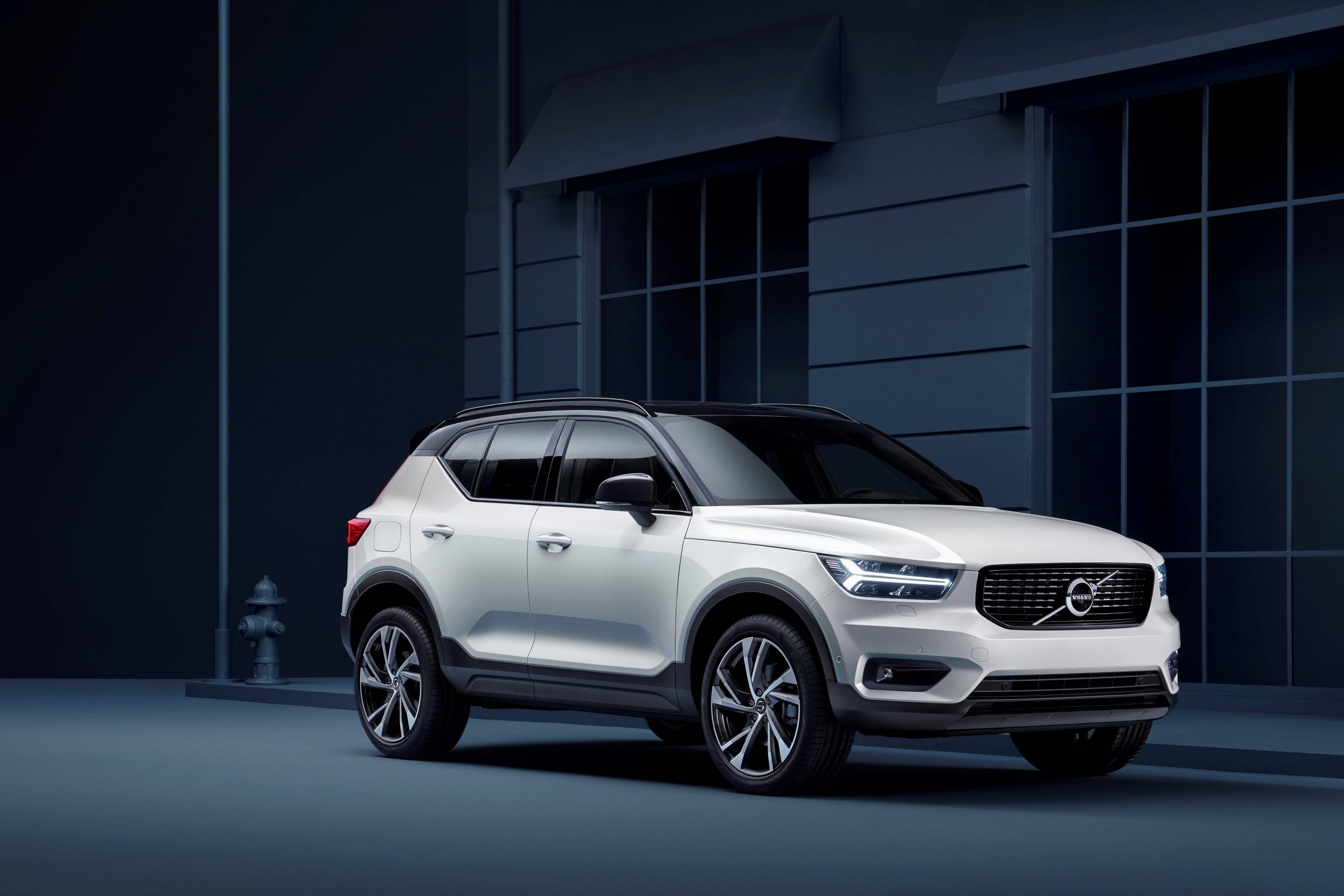 Vue avant du Volvo XC40 2020